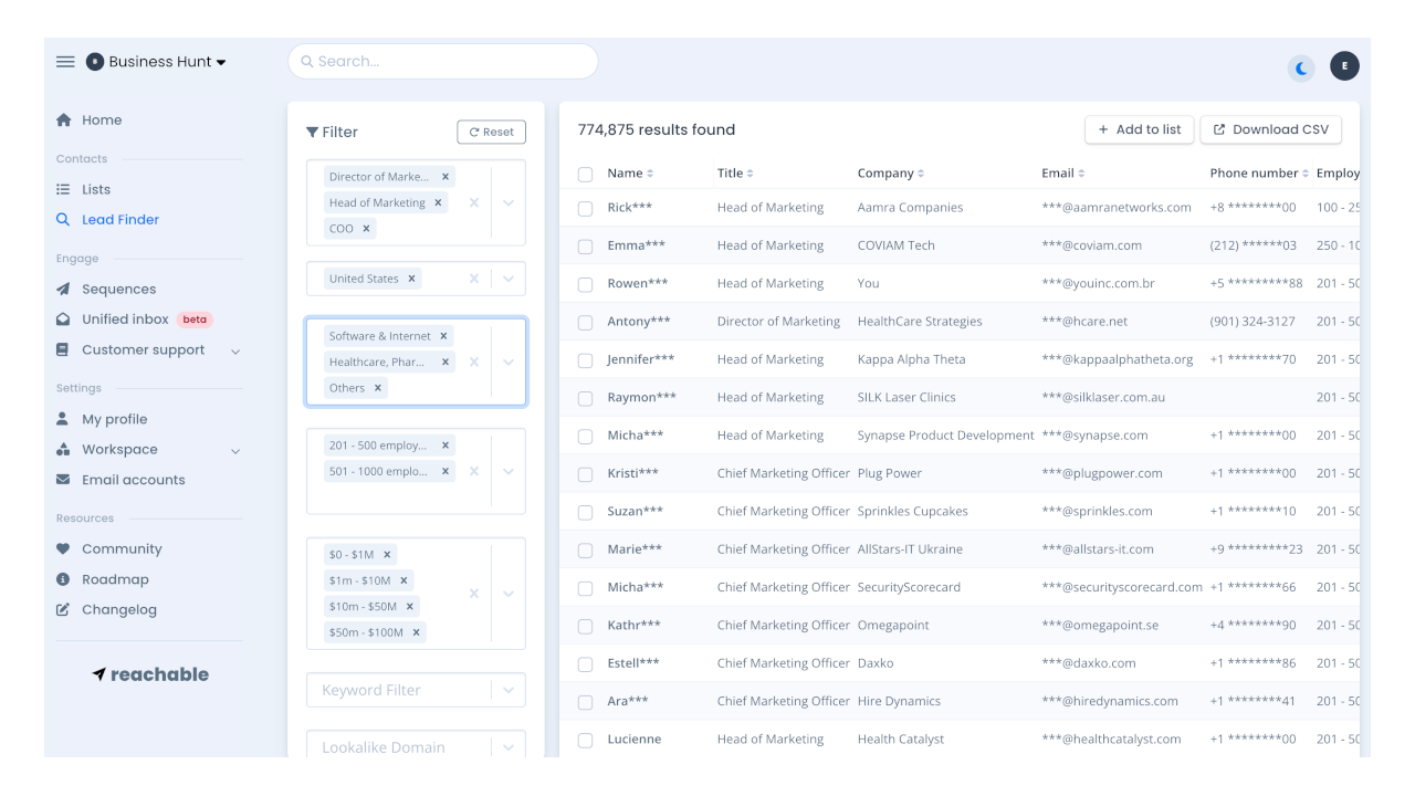 B2B Lead Finder